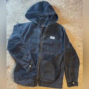 The Hundreds Black Denim and Corduroy Jacket | Size Small